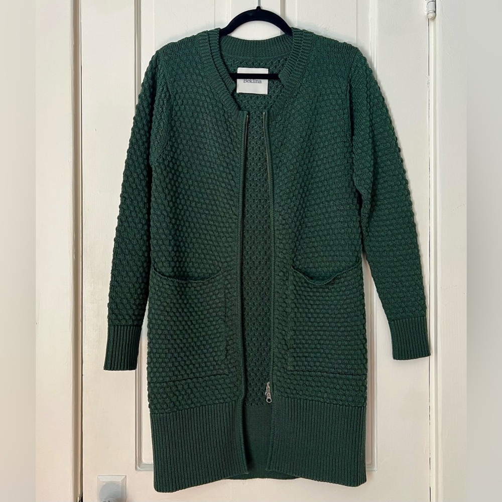 Beklina Pastiche cardigan Pine
 Deep Green Textured Cardigan